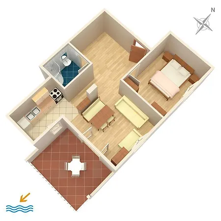 Apartmán Zavala 553f